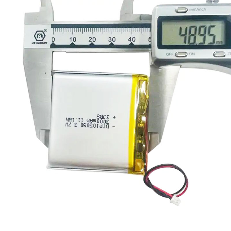 Custom 3.7 volt 3000mAh Rechargeable Lipo Battery Lithium Ion Polymer Pouch Battery Manufacturers