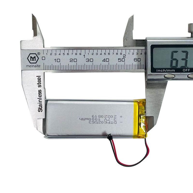 3.7V 1000mAh Rechargeable Polymer Battery Custom Lipo Lithium Ion Pouch Battery Suppliers China