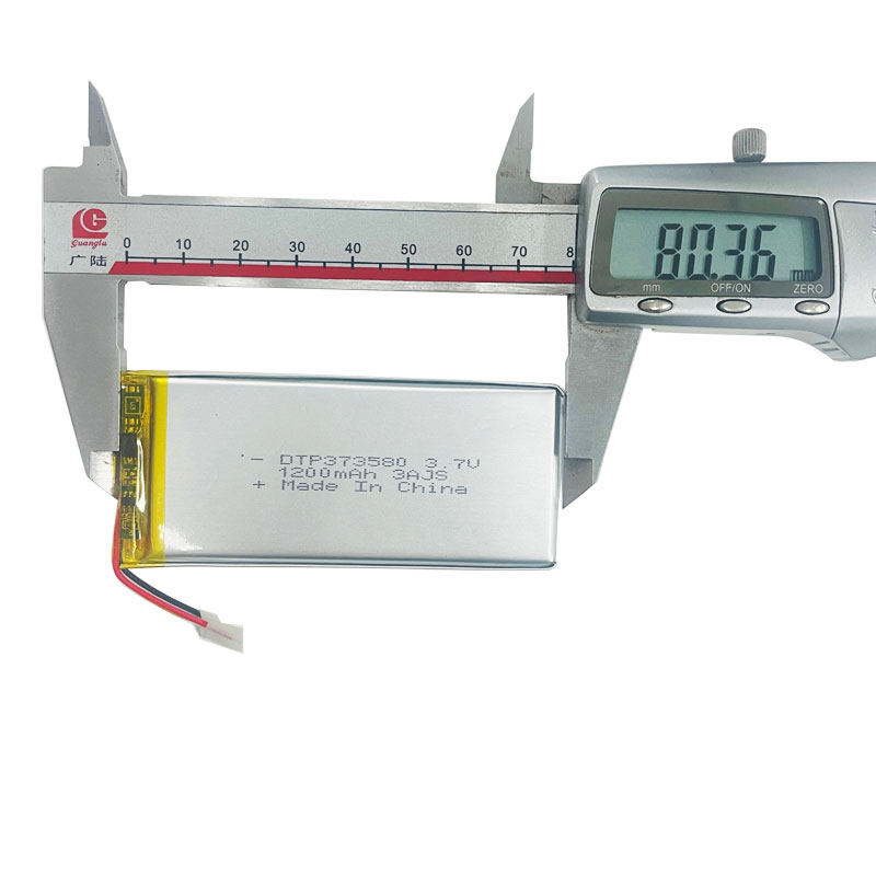 3.7 Volt 1200mAh Rechargeable Lipo Pouch Battery Custom Lithium Ion Polymer Battery Factory