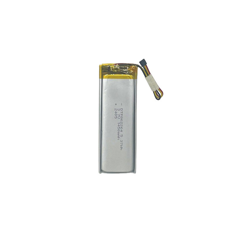 DTP862264 3.7 Volt 1450mAh Rechargeable Lipo Pouch Battery Custom Lithium Polymer Battery Factory