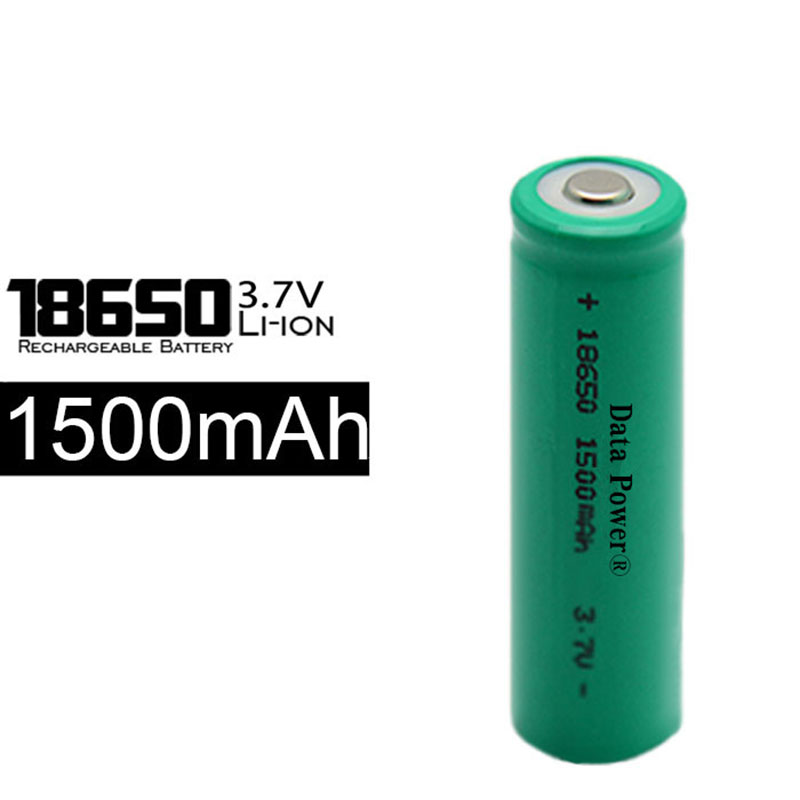 18650 1500mAh Li Ion Battery Cell Rechargeable Cylindrical Lithium Ion Battery