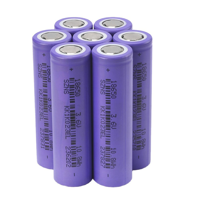 18650 3000mAh Li Ion Battery Cell Rechargeable Cylindrical Lithium Ion Battery