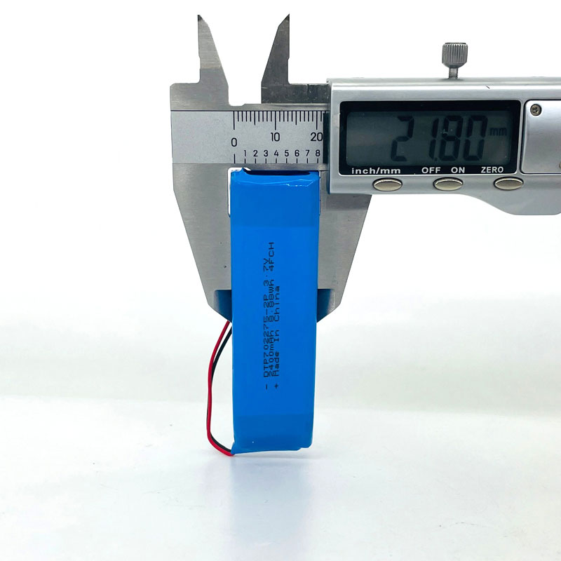 3.7 Volt 2400mAh Lipo Batteries Packs 3.7 v Rechargeable Lithium Polymer Battery Pack