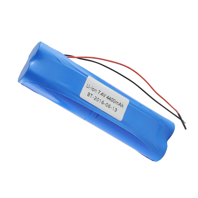 7.4 Volt 18650 4400mAh Li Ion Batteries Packs 2S2P 7.4 v Rechargeable Lithium Ion Battery Pack