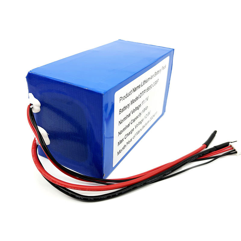 11.1 Volt 18650 18Ah Li Ion Batteries Packs 11.1 v Rechargeable Lithium Ion Battery Pack